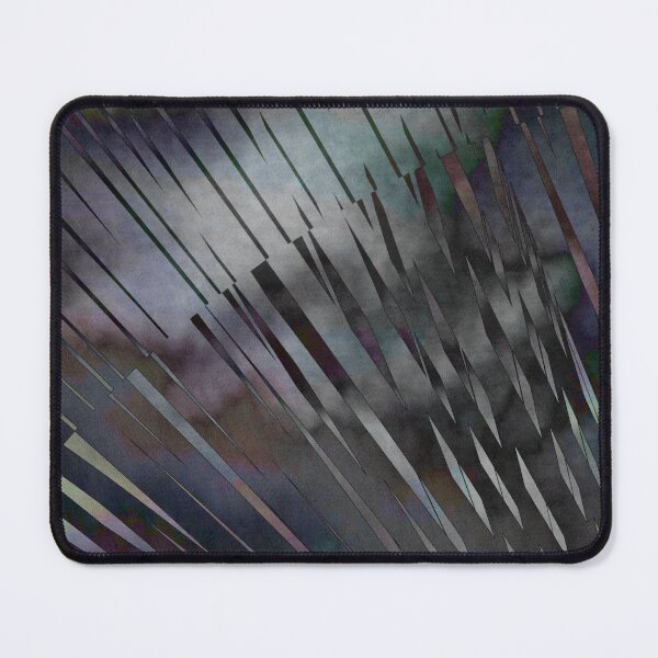 Item preview, Gray Abstract Shiny Op Art Rhythmic Watercolor Circle designed and sold by artoriginal.