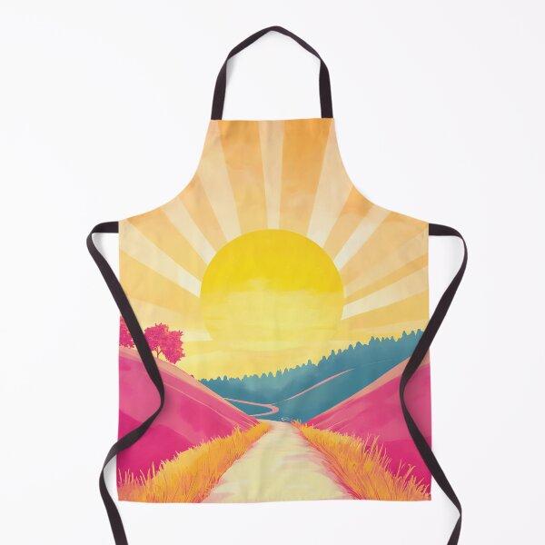 Item preview, Scenic sunset over a winding path designed and sold by anytka.