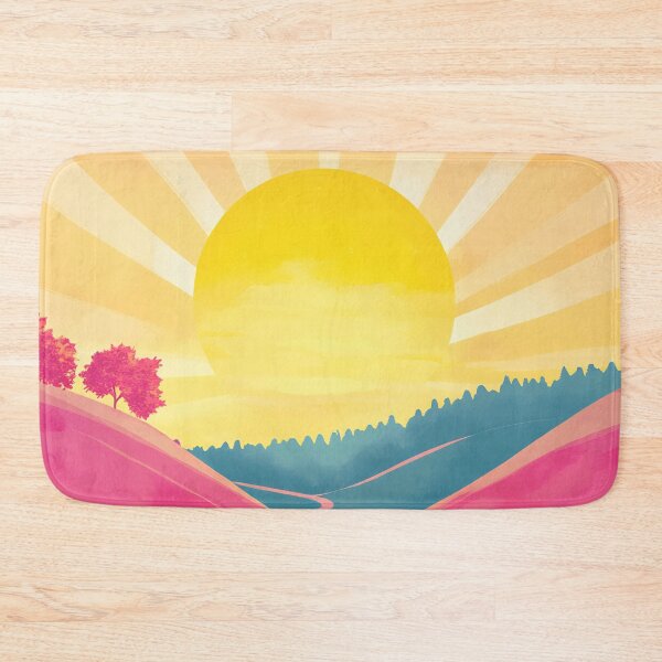 Item preview, Scenic sunset over a winding path designed and sold by anytka.