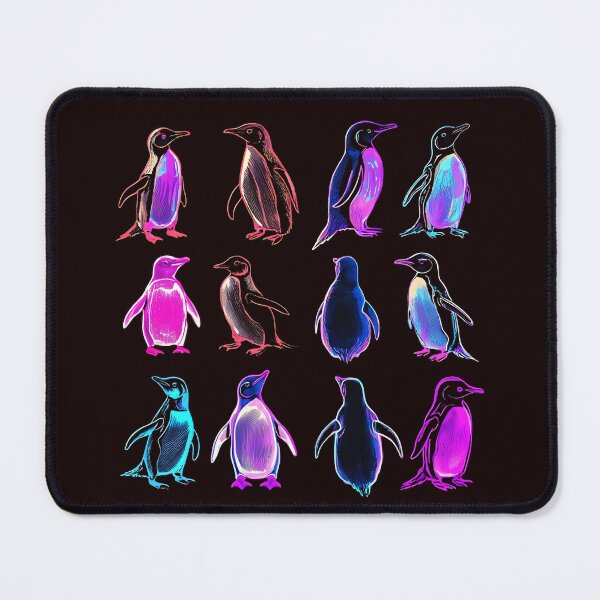 Item preview, Neon penguins  designed and sold by Brendon987.