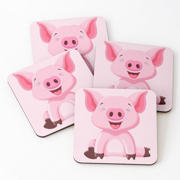 Item preview, Cute Pig - Dishwasher Magnet & Other Adorable Products designed and sold by Designsbydls.