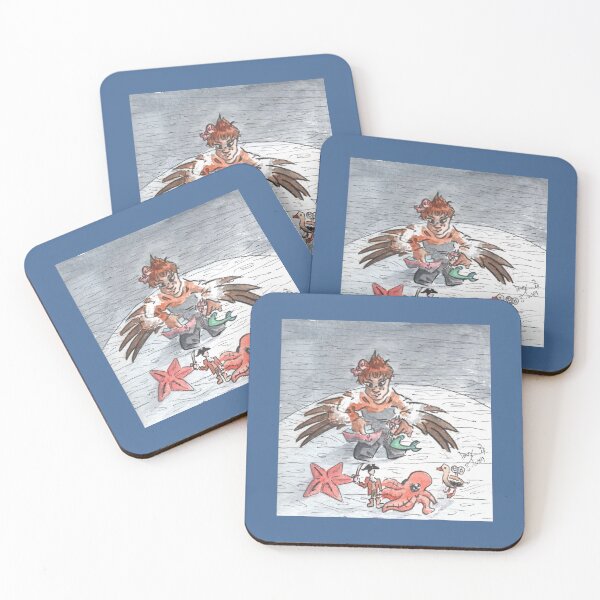 Item preview, Duck girl playing with toys designed and sold by DavyJonesD.