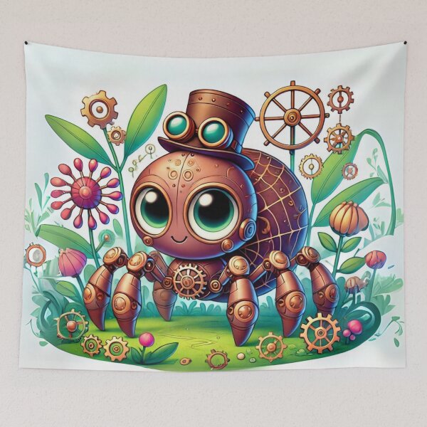 Item preview, Steampunk Spider designed and sold by Sillytoe.