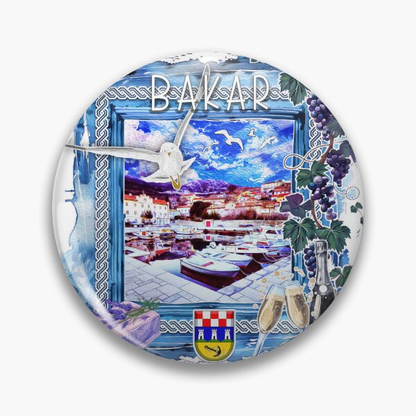 Item preview, The City Bakar - Croatia designed and sold by MC Art Studio.