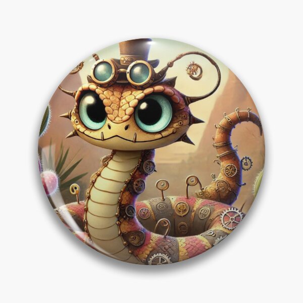 Item preview, Steampunk Spider-Tailed Horned Viper designed and sold by Sillytoe.