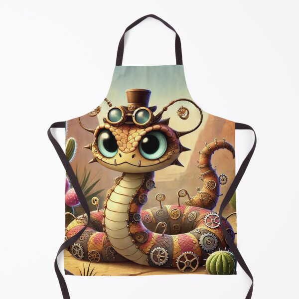 Item preview, Steampunk Spider-Tailed Horned Viper designed and sold by Sillytoe.