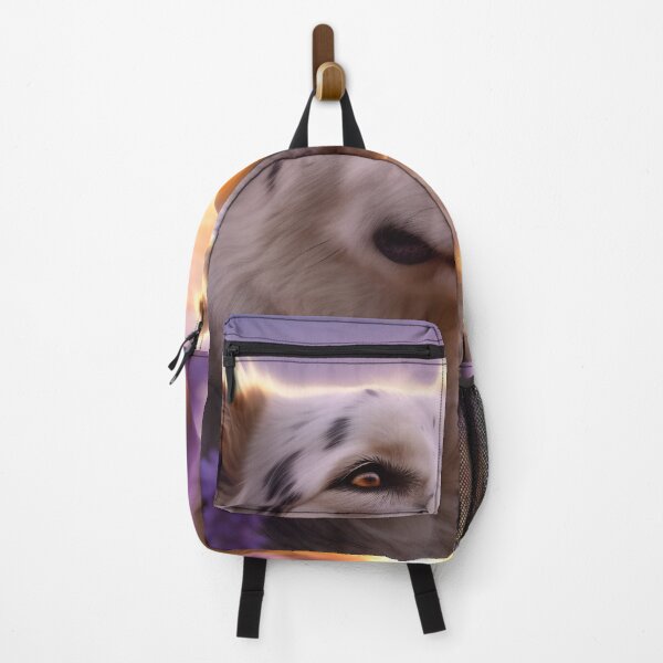 Item preview, Splendid Sunset and Lavender Fields with a Majestic Dog designed and sold by anytka.