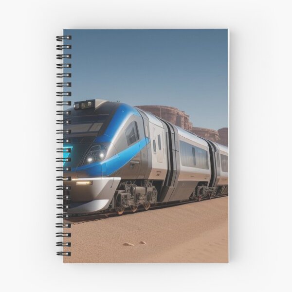 Item preview, Locomotive Train In The Desert Abstract designed and sold by highplacidity.