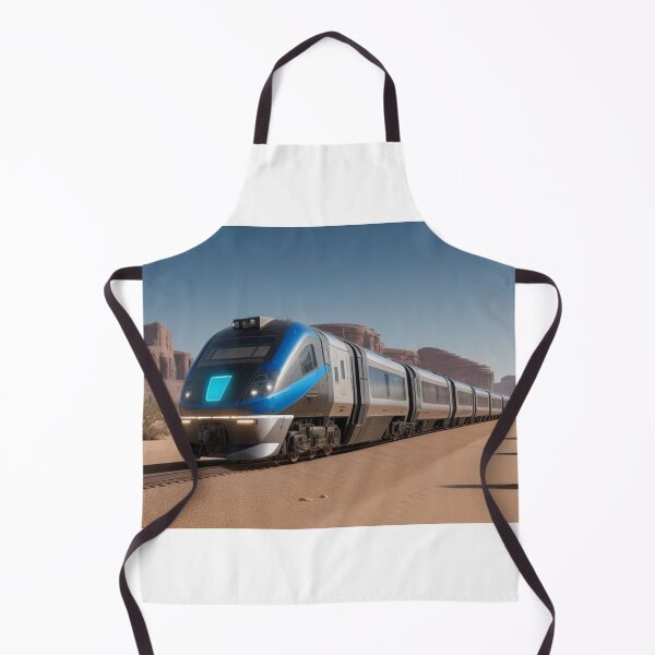 Item preview, Locomotive Train In The Desert Abstract designed and sold by highplacidity.
