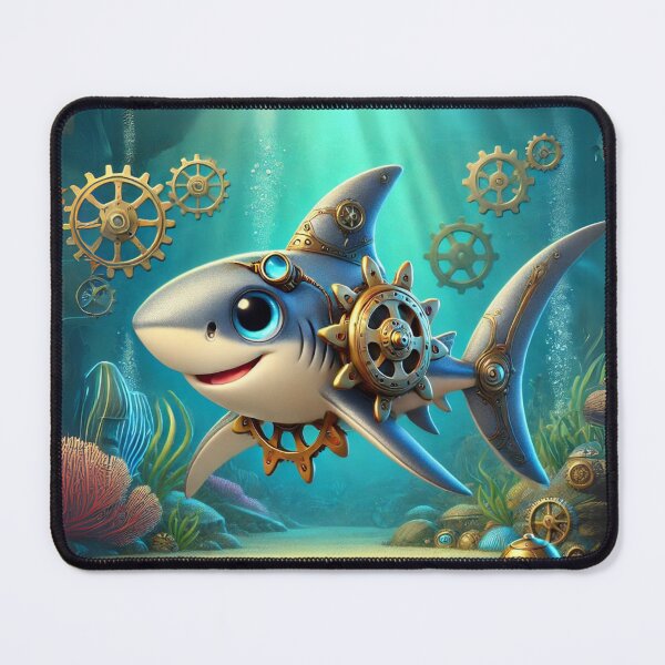 Item preview, Steampunk Spinner Shark designed and sold by Sillytoe.