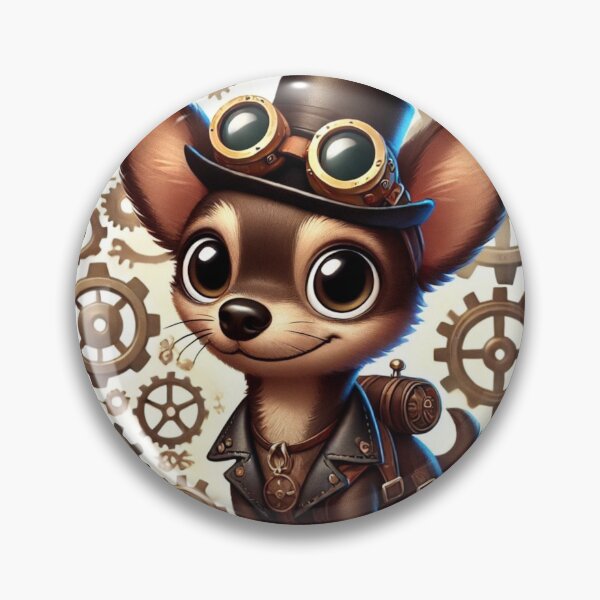 Item preview, Steampunk Xoloitzcuintli designed and sold by Sillytoe.