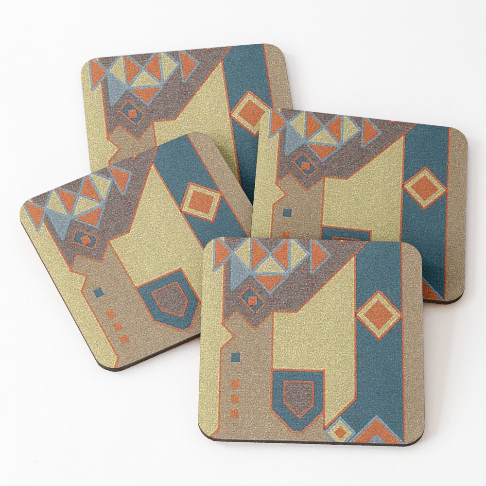 Item preview, Coasters (Set of 4) designed and sold by HebaRK.