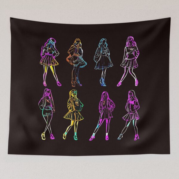 Item preview, Neon girls designed and sold by Brendon987.