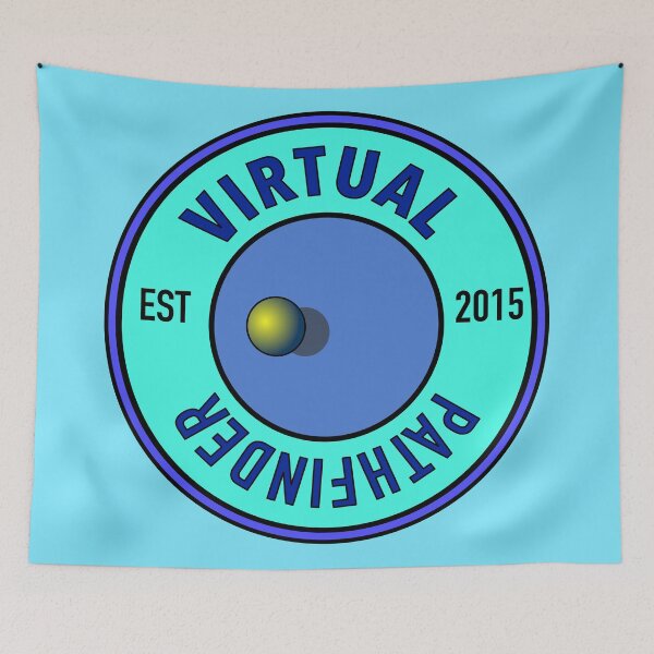 Item preview, Virtual Pathfinder Logo 3 Blue designed and sold by Virtual Pathfinder.