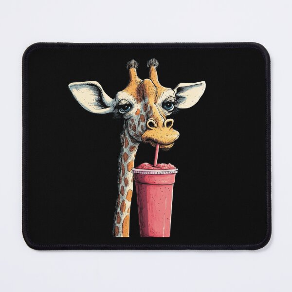 Item preview, Drinking animals: smoothie sippin giraffe designed and sold by matixxx.