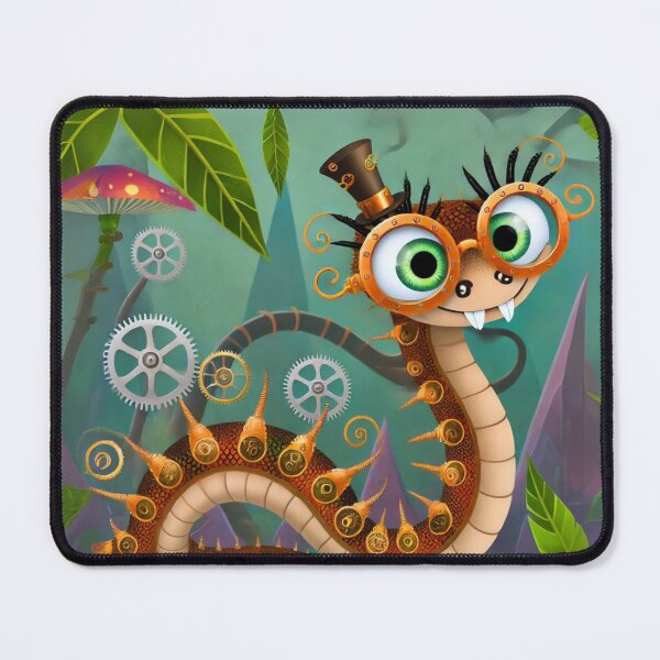 Item preview, Steampunk Spiny Bush Viper designed and sold by Sillytoe.