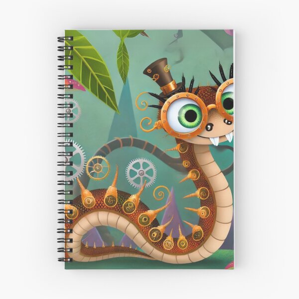Item preview, Steampunk Spiny Bush Viper designed and sold by Sillytoe.