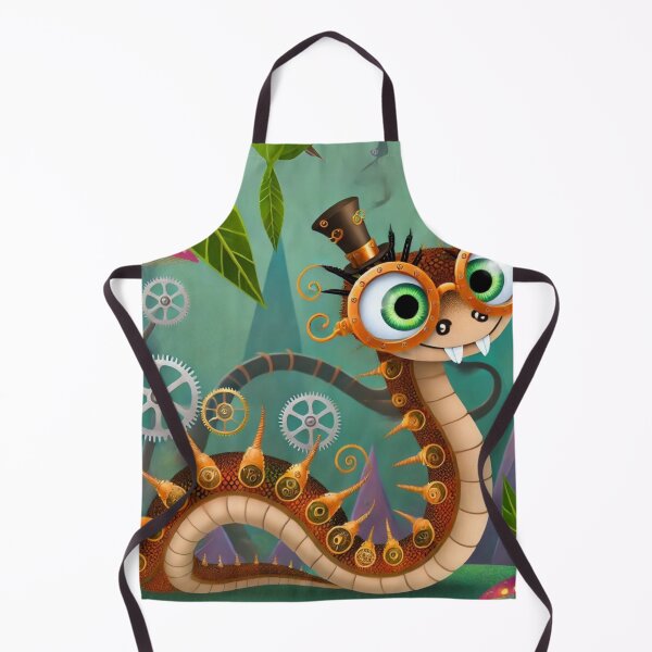 Item preview, Steampunk Spiny Bush Viper designed and sold by Sillytoe.