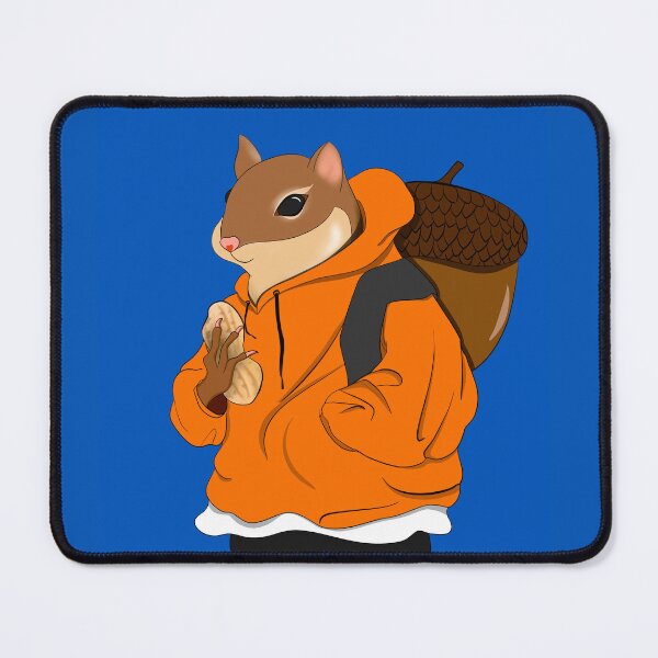 Item preview, Acorn backpack lover Squirrel with hoodie designed and sold by Bella-Illust.