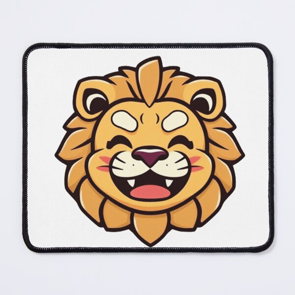 Item preview, Happy Lion Face designed and sold by OhshunStudios.