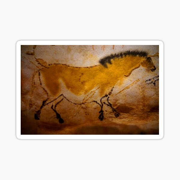 Artikel-Vorschau von  Horse Cave painting, designt und verkauft von nikawanders.