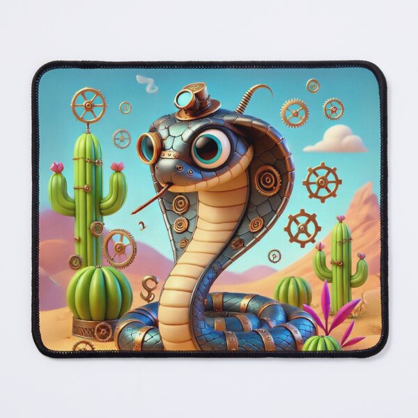 Item preview, Steampunk Spitting Cobra designed and sold by Sillytoe.