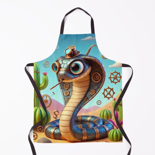 Item preview, Steampunk Spitting Cobra designed and sold by Sillytoe.