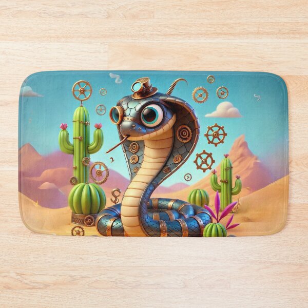 Item preview, Steampunk Spitting Cobra designed and sold by Sillytoe.