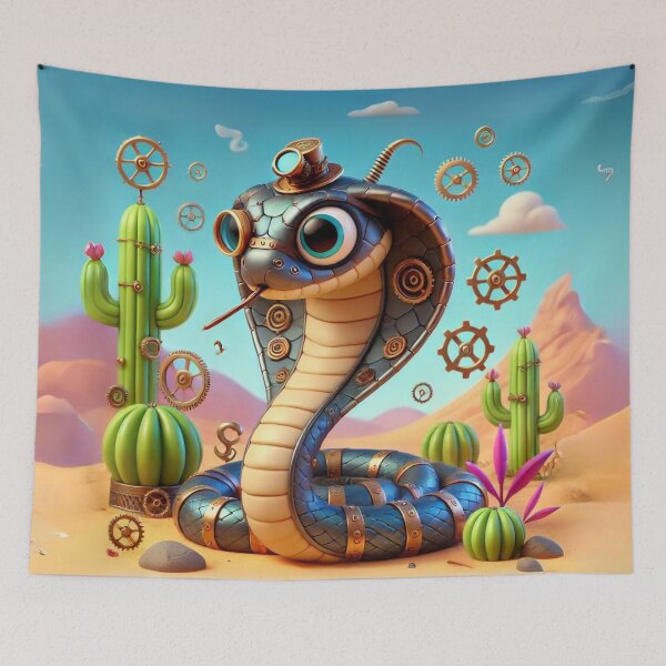 Item preview, Steampunk Spitting Cobra designed and sold by Sillytoe.