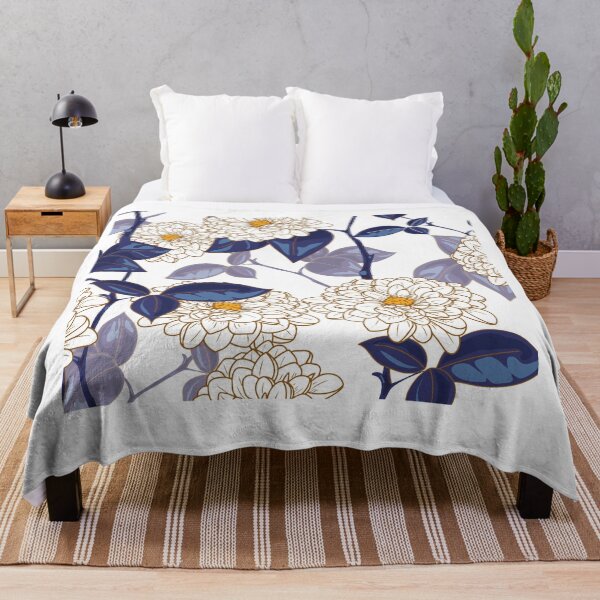 Item preview, Pretty blue and white flower pattern designed and sold by Jamildesign.