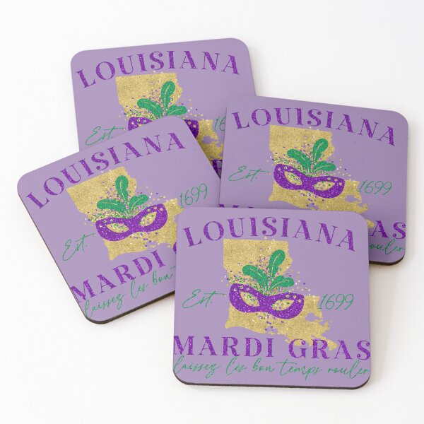 Item preview, Mardi Gras Faux Glitter - Light BG designed and sold by FaeryNuff.