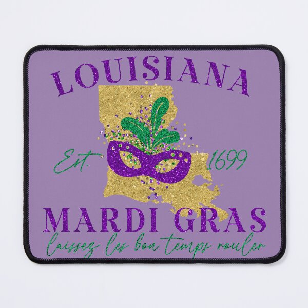 Item preview, Mardi Gras Faux Glitter - Light BG designed and sold by FaeryNuff.