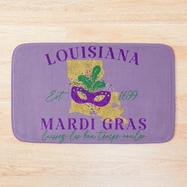 Item preview, Mardi Gras Faux Glitter - Light BG designed and sold by FaeryNuff.