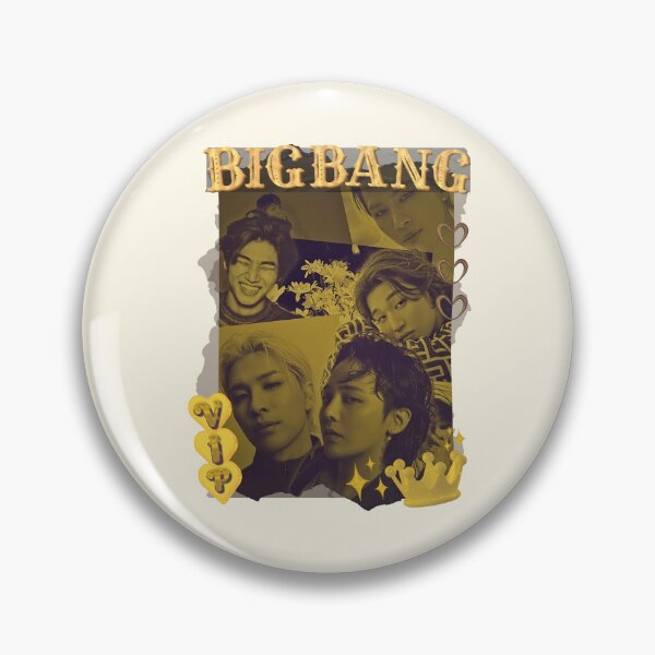 Item preview, BIGBANG Retro Y2K Preppy Yellow Scrapbook Collage Design designed and sold by HELL0WBELLO.