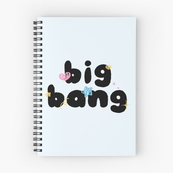 Item preview, Big Bang Group Y2K Preppy Black and White Typography Design designed and sold by HELL0WBELLO.