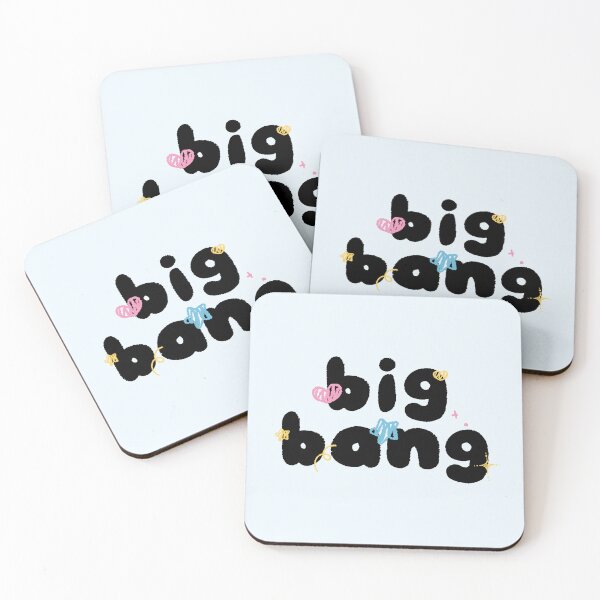 Item preview, Big Bang Group Y2K Preppy Black and White Typography Design designed and sold by HELL0WBELLO.