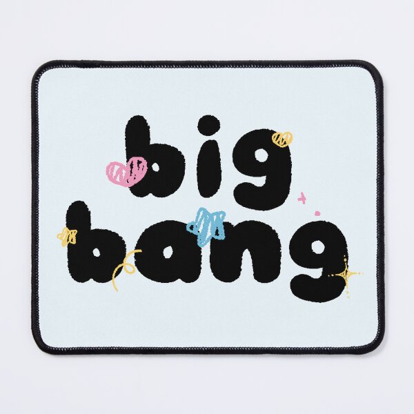 Item preview, Big Bang Group Y2K Preppy Black and White Typography Design designed and sold by HELL0WBELLO.
