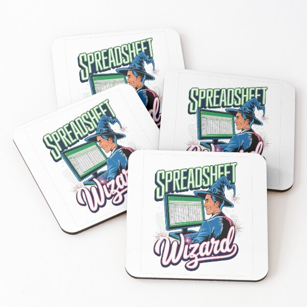 Item preview, Funny Excel Spreadsheet Wizard designed and sold by PunnyProducts.