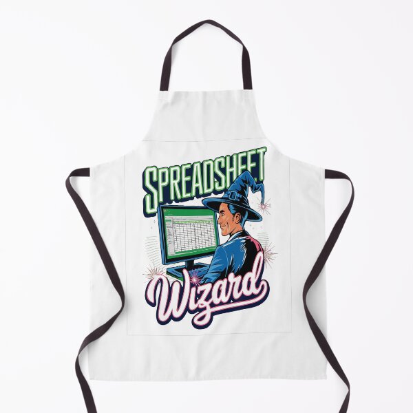 Item preview, Funny Excel Spreadsheet Wizard designed and sold by PunnyProducts.