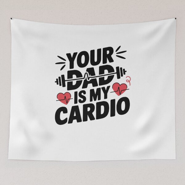 Item preview, Tu papá es mi cardio designed and sold by Mateusz Majcherek.
