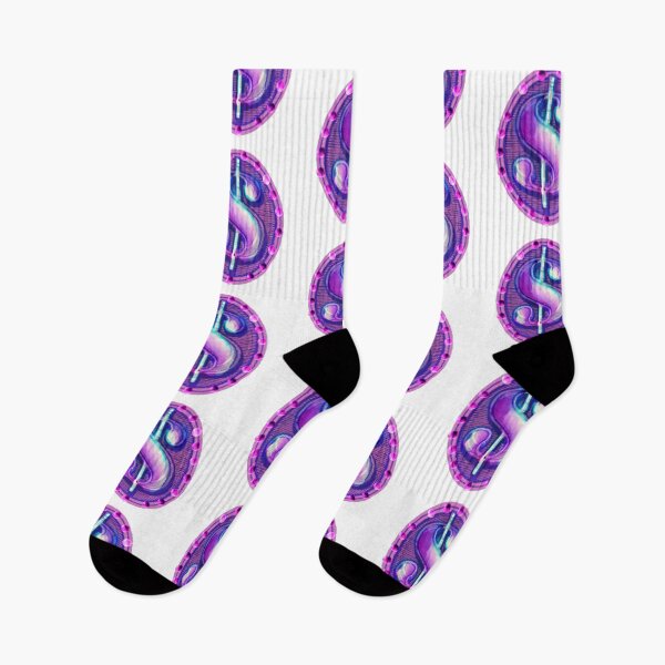 Item preview, Dollar Sign , purple colour  designed and sold by Tropical Studio.