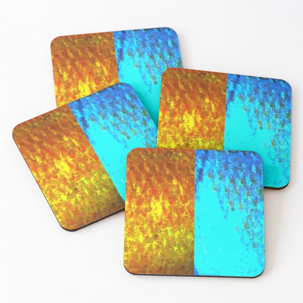 Item preview, Warm and Cold Tone Bergall Fish Skin  designed and sold by CJRPics.