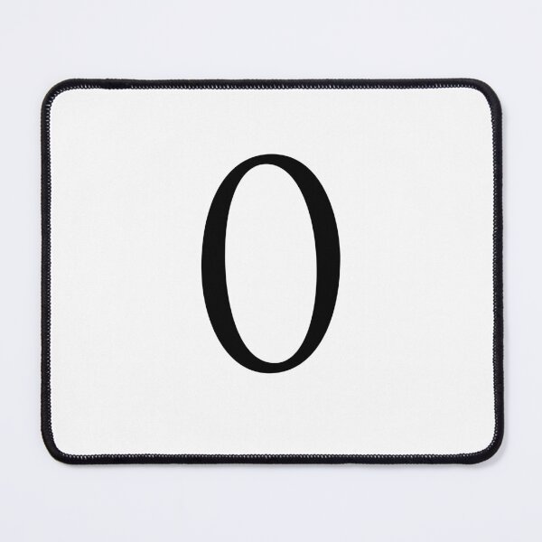 Item preview, Number Zero / 0 - Stylish Serif Font (Black) designed and sold by STUDIO-72.