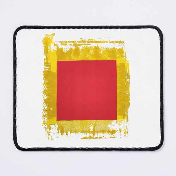 Item preview, Red Square Yellow Highlight (2021) designed and sold by Elliott Fox.