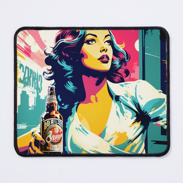 Item preview, beer and whiskey designed and sold by MIVERSIUM.