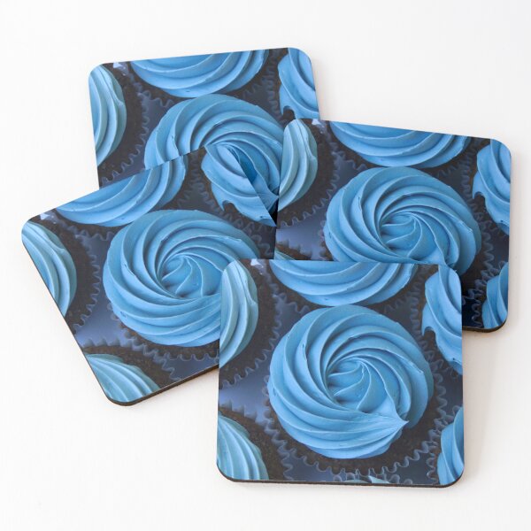 Item preview, Blue Cupcakes by Adelaide artist Avril Thomas at Magpie Springs designed and sold by MagpieSprings.