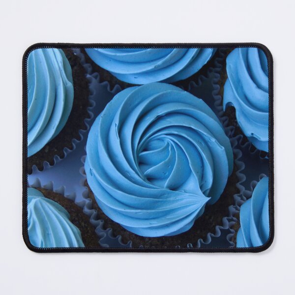 Item preview, Blue Cupcakes by Adelaide artist Avril Thomas at Magpie Springs designed and sold by MagpieSprings.