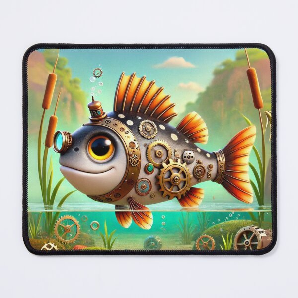 Item preview, Steampunk Spotted Bass designed and sold by Sillytoe.