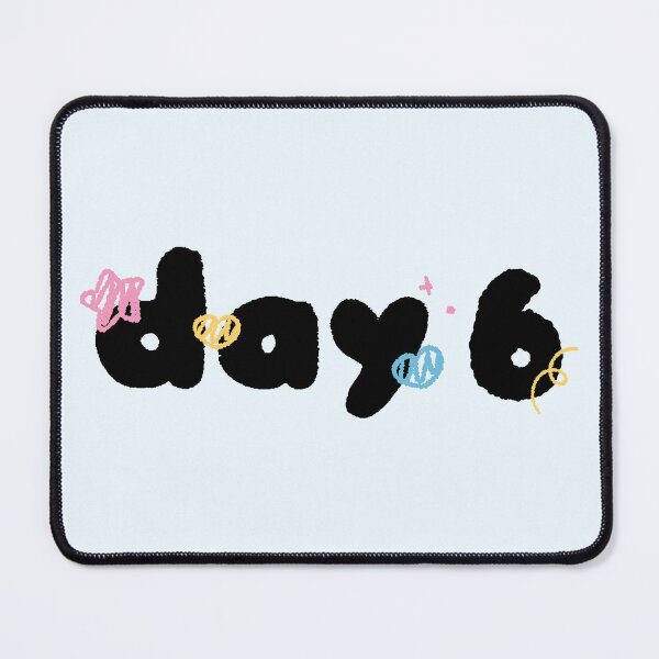 Item preview, Day 6 Group Y2K Preppy Black and White Typography Design designed and sold by HELL0WBELLO.