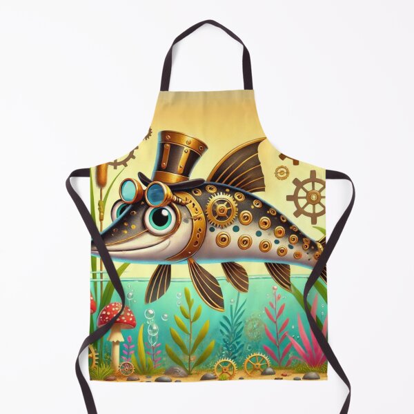 Item preview, Steampunk Spotted Gar designed and sold by Sillytoe.